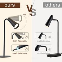 4 1 lampe de bureau LED modulaire écologique magnétique détachable tactile gradable sans fil lampe de table pince pour chambre à coucher lecture murale