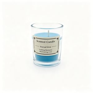 Juego de Regalo de Velas Aromáticas con Aroma a Frutas, sin Humo, en Vasos de Vidrio Degradado, para el Hogar, Bodas, Cumpleaños - Product Image 5