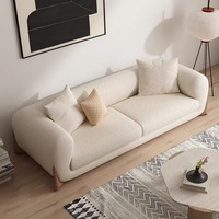 Canapé en tissu moderne à prix d'usine avec rembourrage en éponge, design modulaire pour usage hôtelier, confortable et durable, canapé de salon