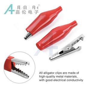 JIALUN klip buaya 5AMP, jepit kabel uji klip buaya kecil - Product Image 4