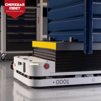 Robot AGV compact à guidage magnétique, recharge automatique intelligente, manutention et levage, transport automatique de palettes pour ligne de production