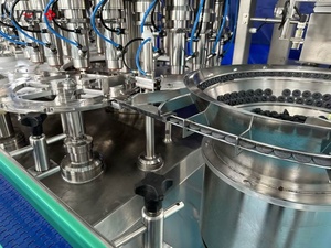 용기 정제, 액체 도입 및 캡 조임 기계 - Product Image 3