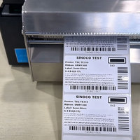 Cinta de Transferencia Térmica de Resina de Cera Negra Premium, Tamaños Personalizados, Alta Durabilidad, Impresión Clara, Compatible con Impresoras Zebra