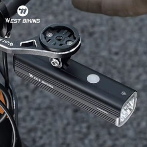WEST BIKING fábrica <span class=keywords><strong>mejor</strong></span> bicicleta <span class=keywords><strong>luz</strong></span> faro motocicleta 1000 lúmenes Led bicicleta <span class=keywords><strong>luz</strong></span> frontal USB recargable lámpara Solar aluminio - Product Image 1