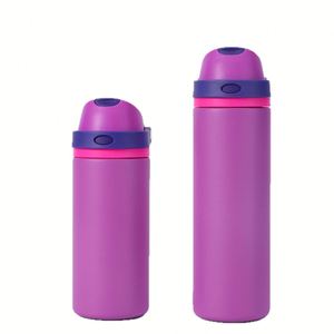 Cross-border New-style Double-handle Bouncy Vacuum <b>Insulated</b> 304 Stainless Steel Thermos <b>Mug</b> 12 Hours Thermal Portable - Product Image 2