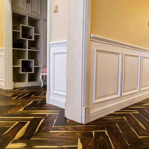 Черное и белое Эбеновое дерево/палисандр/сонокинг/красное дерево/черное дерево с саповым деревом в елочку деревянное напольное покрытие Dalbergia латифолийное дерево - Product Image 4