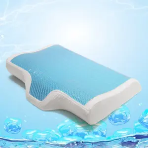 Cooling Gel Memory Foam Pillow Cool Gel Pillow For Gel Bed Pillow With Breathable Washable Mesh Pillowcase