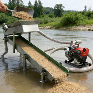 Separatore a gravità di alta qualità per macchinari minerari, ad alto recupero, piccolo e portatile, tipo High <span class=keywords><strong>Banker</strong></span>, per la ricerca dell'oro e del mercurio - Product Image 4