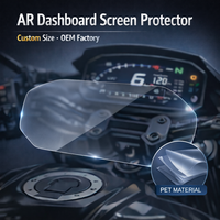Film de protection d'écran anti-éblouissement pour tableau de bord de moto, filtre AR, HD clair au soleil pour Suzuki GSX-R1000 2019-2022 Honda PCX160