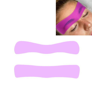 Accessoires de cils en gros : Patchs de permanente pour sourcils en silicone auto-adhésifs, outils de lamination des sourcils, coussinets de gel pour lifting et permanente des sourcils - Product Image 1