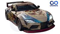 Kit de Carrocería Ancha Estilo LB Mejorado para Toyota GR Supra A90: Labio Delantero, Guardabarros, Faldones Laterales, Difusor Trasero y Capó