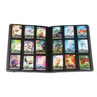 Classeur de cartes à collectionner personnalisé Porte-cartes à collectionner portable Collection en cuir PU Chargeur supérieur Album de cartes Toploader Classeur