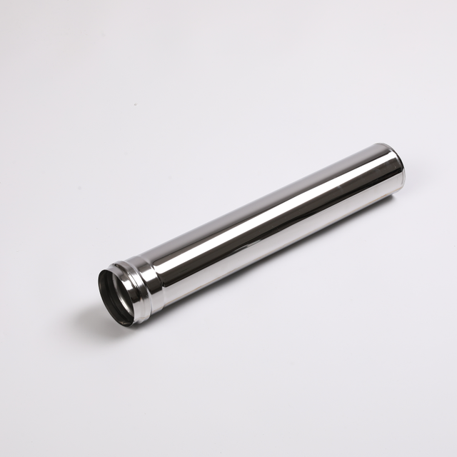 80mm Pellet Stove Pipe, 500mm Single Wall Stainless Steel Chimney Flue Gas Vent Pipe