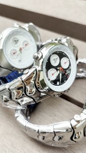 Vintage Y2K Millennium Watch Reloj <span class=keywords><strong>de</strong></span> sincronización <span class=keywords><strong>de</strong></span> juez <span class=keywords><strong>de</strong></span> tres ojos <span class=keywords><strong>de</strong></span> moda retro en forma especial para reloj <span class=keywords><strong>de</strong></span> pulsera elegante - Product Image 6