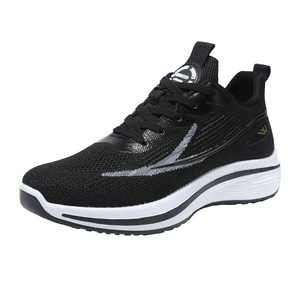 Chaussures décontractées à lacets pour hommes, printemps et automne, avec doublure en mesh et semelle extérieure en PVC - Chaussures de marche tendance - Product Image 4