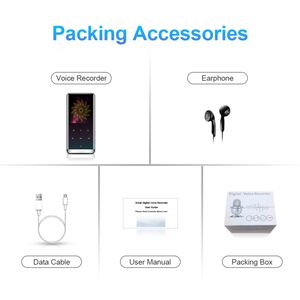 Reproductor MP3 JNN <span class=keywords><strong>M13</strong></span> con Pantalla LCD Táctil de 1.8 Pulgadas, HiFi, 64 GB con Bluetooth - Product Image 6