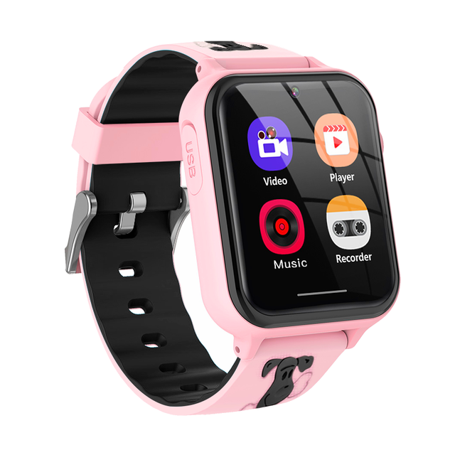 Educational Puzzle Game Smartwatch 400mAh Long Standby Time Camera Kids Smart Watch A2 With Stopwatch Flashlight 1GB Memory