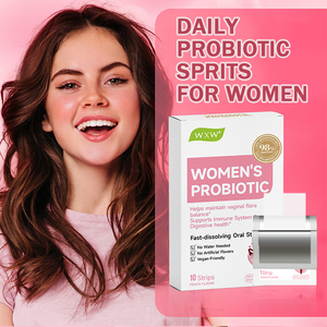 Probióticos Veganos Femeninos al por Mayor, Tiras Orales, Suplemento para el Apoyo de la Salud Vaginal Femenina, Tiras Orales Probióticas para Mujeres - Product Image 2