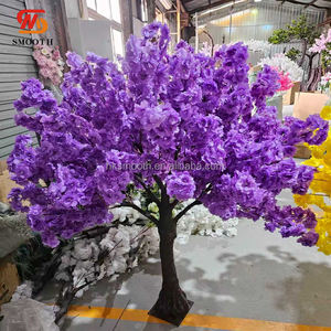 SMOOTH Wedding Events <b>Table</b> Decoration 5ft Tall Bright Yellow Cherry Blossom Tree Centerpiece - Product Image 2