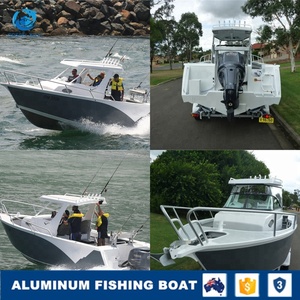 De aluminio de velocidad de barcos de <span class=keywords><strong>pesca</strong></span> de fibra de vidrio de la cabina y Yate - Product Image 3