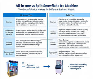 Machine à glace en flocons commerciale série WLR, production quotidienne de 600 kg, qualité alimentaire, pour les entreprises - Product Image 6