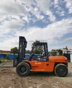 HELI <b>Used</b> 10/12/15/16/18/20 Ton Diesel Engine Internal Combustion Articulated Solid Tire Forklift CPCD100 Warehouse Farm Work - Product Image 5