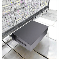 Boîtier de serveur en tôle pour amplificateur audio de bureau 19 pouces 1U 2U 3U 4U, fabrication sur mesure, montage en rack, indice de protection IP55