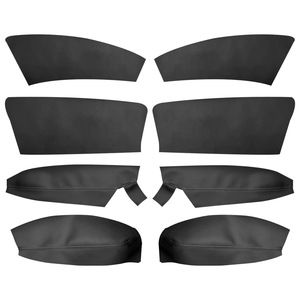 Leather <b>Door</b> Panel <b>Trim</b> For Renault Fluence 2008-2017 True Microfiber Contemporary Design - Product Image 4