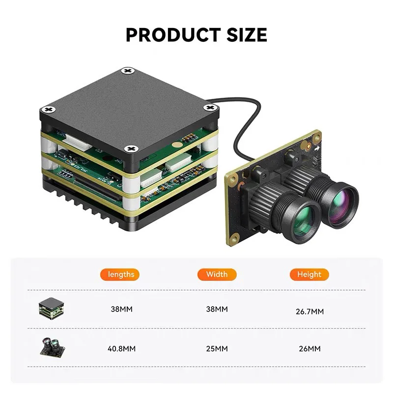 AI VisionCube DT 6 TOPS AI Tracking Camera Module 1200m Recognition Visible Thermal FPV Drone Payload For Inspection · image 3