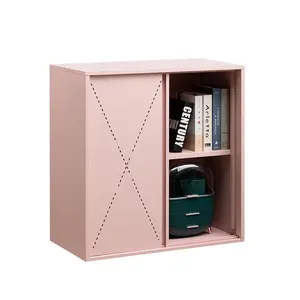 LONGLI OFFICE FURNITUREホームリビングルーム引き戸収納キャビネットスチールシューズストアキャビネットサイドボードキャビネット