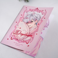Livres de bandes dessinées à couverture souple personnalisés, impression de mangas colorés avec reliure à chevalet