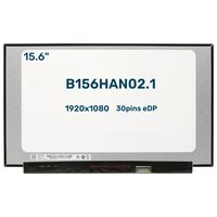 Écran LCD de remplacement fin 15,6 pouces 30 broches EDP pour ordinateur portable B156HAN02.1 1920*1080