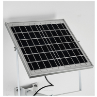 Reflector Solar de 300W con Sensor de Movimiento, Bombilla LED Redonda de 200W