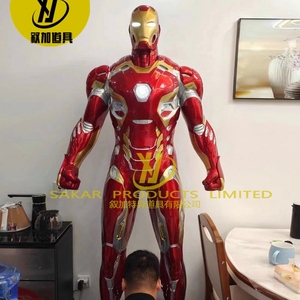 Figura DE ACCIÓN DE <span class=keywords><strong>Marvel</strong></span> Hulkbuster Armor Mk 44, estatua artesanal de resina, modelo coleccionable, escultura de Ironmans de fibra de vidrio - Product Image 3