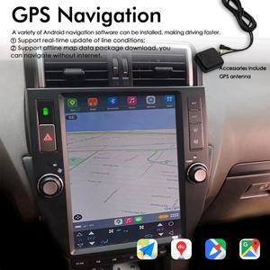 Écran Tesla 128 Go ROM Android 13 pour Toyota Land Cruiser Prado 150 2010-2017 Autoradio GPS Navigation Lecteur multimédia stéréo - Product Image 3