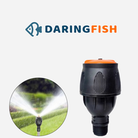 DaringFish Nouveau support d'irrigation trépied en plastique pour arroseur rotatif à entraînement par engrenages réglable automatiquement pour fermes, jardins et terres agricoles