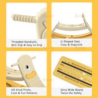 OEM ODM Planche d'équilibre 2-en-1 et Cheval à Bascule pour Enfants, 3 Modes, Jouet d'Éveil Sensoriel pour Tout-petits, Jeu Interactif Parent-Enfant