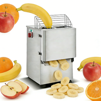 Verstelbare Aardappel- en Fruit Snijmachine YYHB-QP20 Chipsdroger 1-8mm Dikte-instelling 1100W Zware Motor Commercieel Gebruik