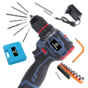 Juego de Herramientas de Perforación Mini FPD06, Taladro de Impacto Inalámbrico con Controladores de Litio, Batería de Litio - Product Image 4