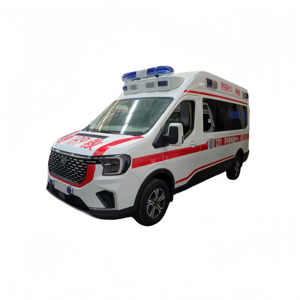 <span class=keywords><strong>Ambulance</strong></span> de surveillance haut de gamme à toit surélevé Transit T8, équipée d'une configuration médicale complète standard pour les interventions d'urgence - Product Image 1