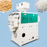 Machine à décortiquer les grains de café JLSM30/60 à double rouleau en fer et conduit d'air, capacité 3-6 T/h, puissance 47 kW pour usage commercial