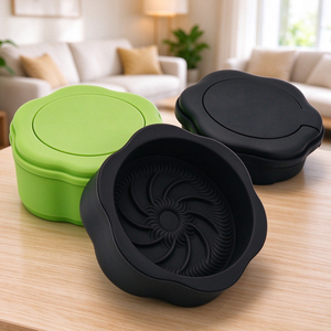 Broyeur à herbes en silicone personnalisé OEM/ODM avec logo de marque, antiadhésif, de qualité alimentaire, vente en gros d'accessoires pour fumeurs - Product Image 4