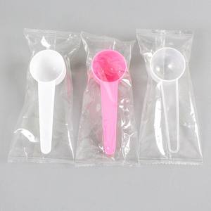 Cuchara medidora redonda de plástico, <span class=keywords><strong>10g</strong></span>, 20ml, 20cc, pp, buena calidad, cuchara para té y café - Product Image 2