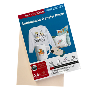 Mini Giấy ảnh chất lượng cao Pet phim chuyển thăng hoa giấy cho dtf in trên Hàng may mặc T-Shirts cốc hơn 100gsm A3 A4 Kích thước - Product Image 1