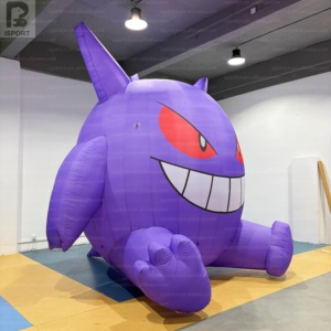 Gigante Poké<span class=keywords><strong>mon</strong></span> Gengar Inflable: Decoración Clásica de Poké<span class=keywords><strong>mon</strong></span> Tipo Fantasma para Convenciones de Anime, Fiestas Infantiles, Exhibiciones Minoristas y Centros Comerciales - Product Image 4