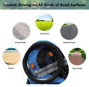 Nouveaux designs remorque de camping multifonction largement utilisée remorque de vélos pour chiens et animaux de compagnie - Product Image 3