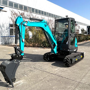 LIVRAISON GRATUITE Mini pelleteuse 3.5 tonnes EPA ferme d'occasion Nouvelle pelleteuse sur chenilles 2 tonnes 1 tonne 1.7 tonnes pelleteuse cabine mini pelleteuse - Product Image 3