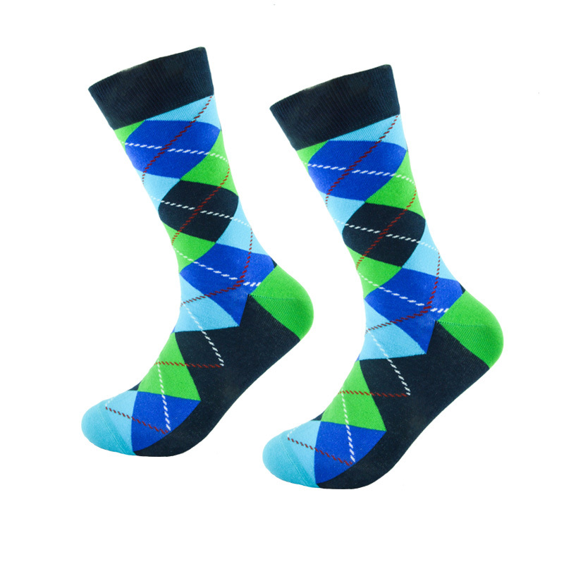 Blue and black