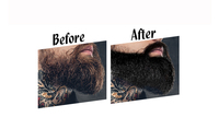 Coloration de la barbe pour hommes, produit cosmétique, facile à appliquer, longue durée, pour salon et maison, 5 minutes