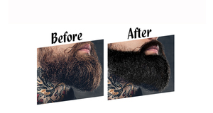 Coloration de la barbe pour hommes, produit cosmétique, facile à appliquer, longue durée, pour salon et maison, 5 minutes - Product Image 5